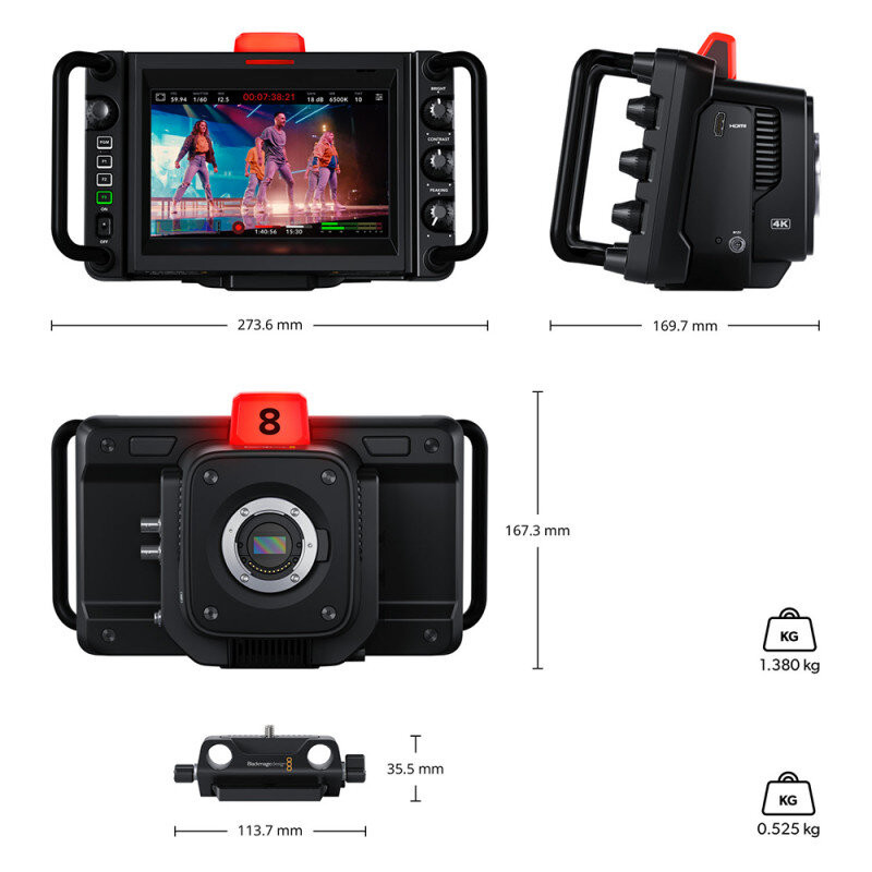 Blackmagic Studio Camera 4K Plus G2