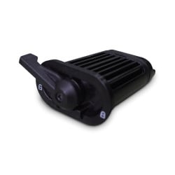 Vertical connector with locking