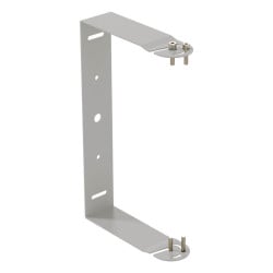 Horizontal wall bracket for Sline110W speaker – Wh