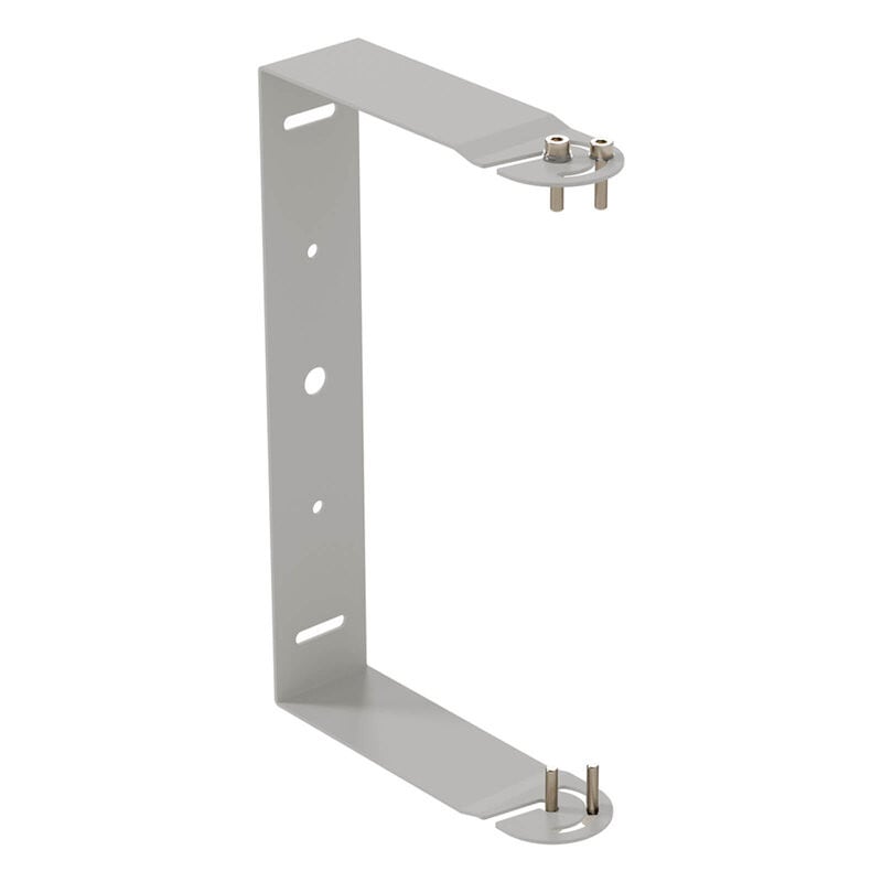Horizontal wall bracket for Sline110W speaker – Wh