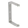Horizontal wall bracket for Sline110W speaker – Wh