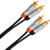Stereo cable, male RCA - male RCA 1,50m 
