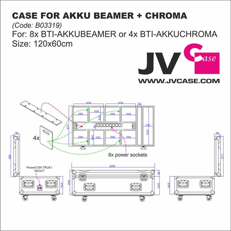 CASE FOR AKKU BEAMER+CHROMA