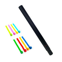 easyFetti cannon multicolour streamer 1.5cm*10m