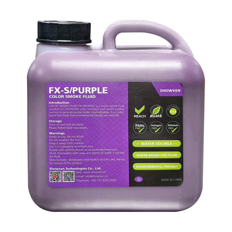 FX-S/PURPLE-color smoke fluid 3lx4