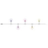 S14 Bulb Strings 50 RGB LED - black