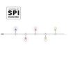 S14 Bulb Strings 50 RGB LED - black