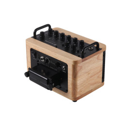 Tiny Box D2 – Oak + Black Vintage Bag