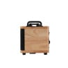 Tiny Box D2 – Oak + Black Vintage Bag