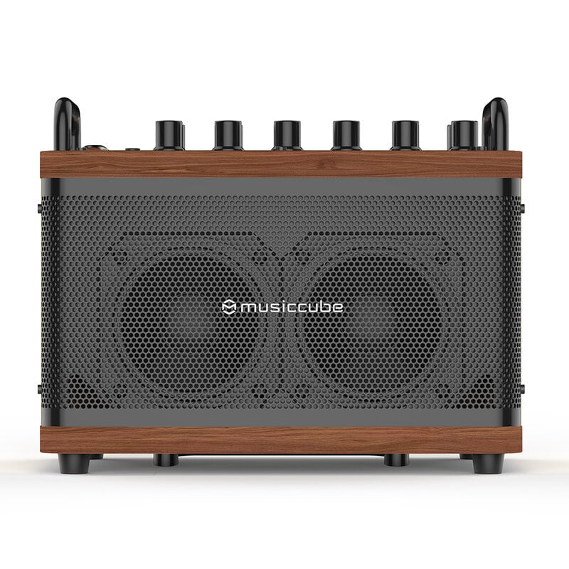 Tiny Box D2 – Oak brown + Black Vintage Bag