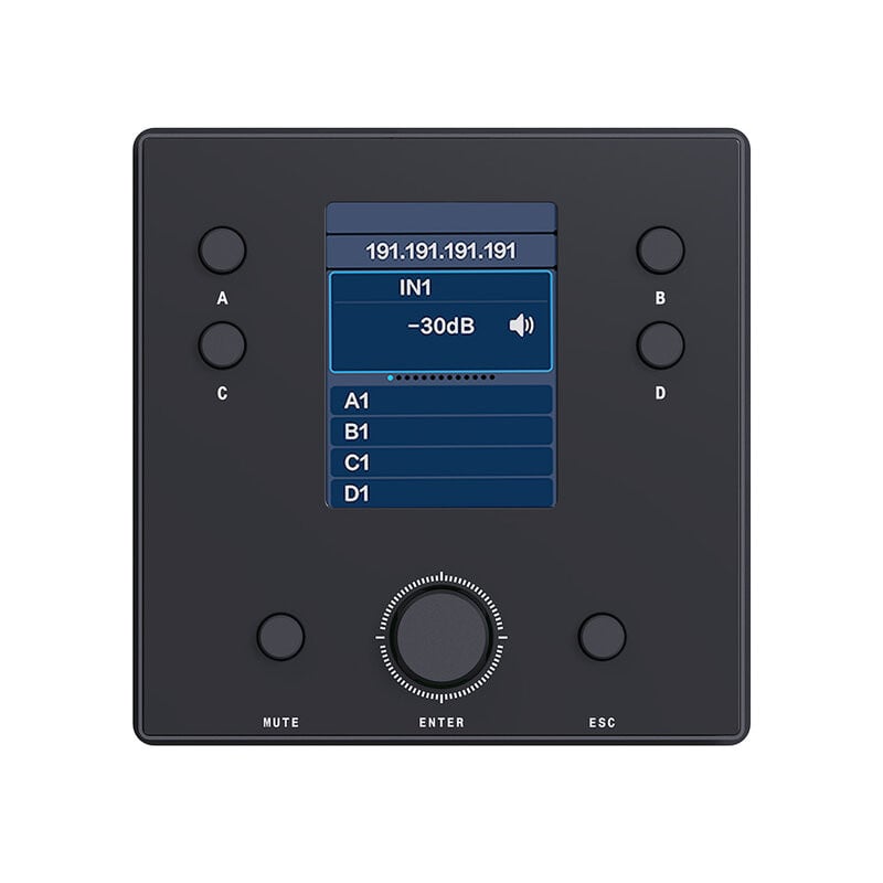 DriveControl-P remote wall panel