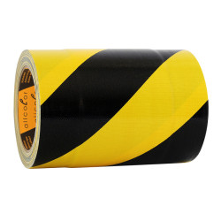 Tunnel Tape 686 black-yellow 