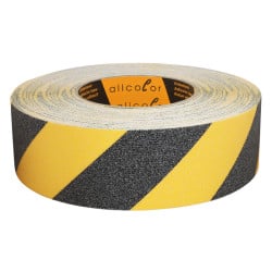 Safety Tape 530 black-yellow 