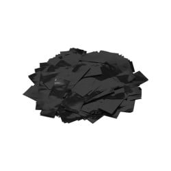 Slowfall metallic confetti rectangles - Black