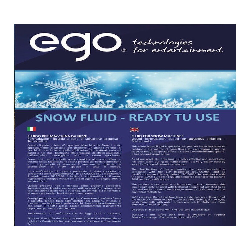 AUDIO EFFETTI - SNOW FLUID - READY TO USE