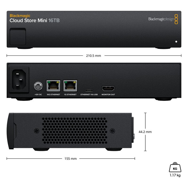 Blackmagic Cloud Store Mini 16TB