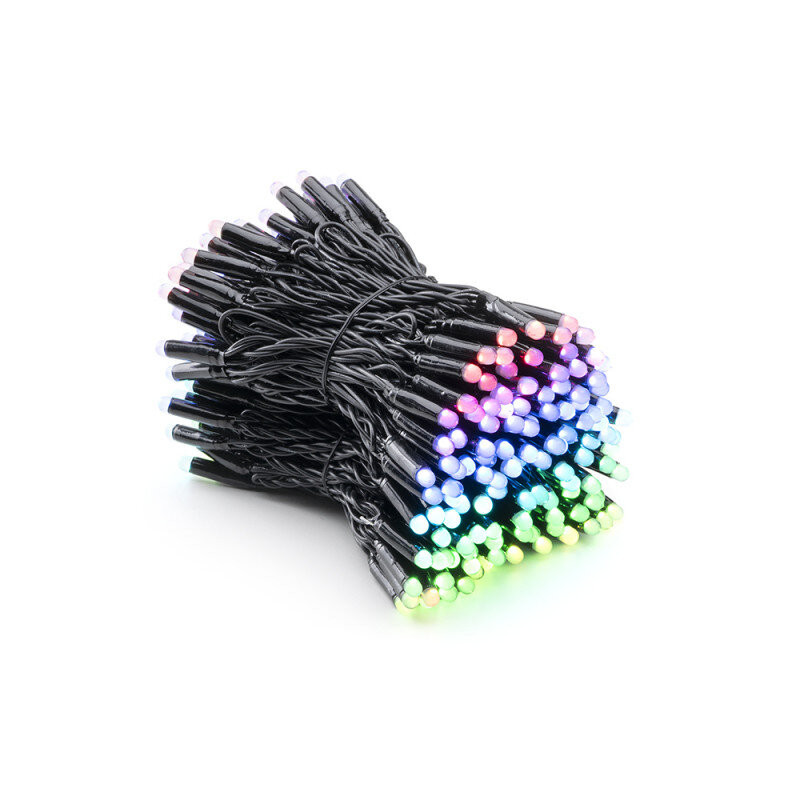 Capsule Strings 250 RGB LED - black