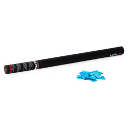 Handheld Cannon 80 cm confetti - Light blue