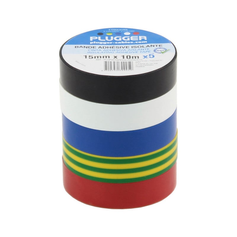 PVC Tape Color Pack 10 meters  