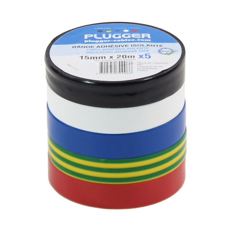 PVC Tape Color Pack 20 meters  