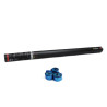 Handheld Cannon 80 cm metallic streamer - blue