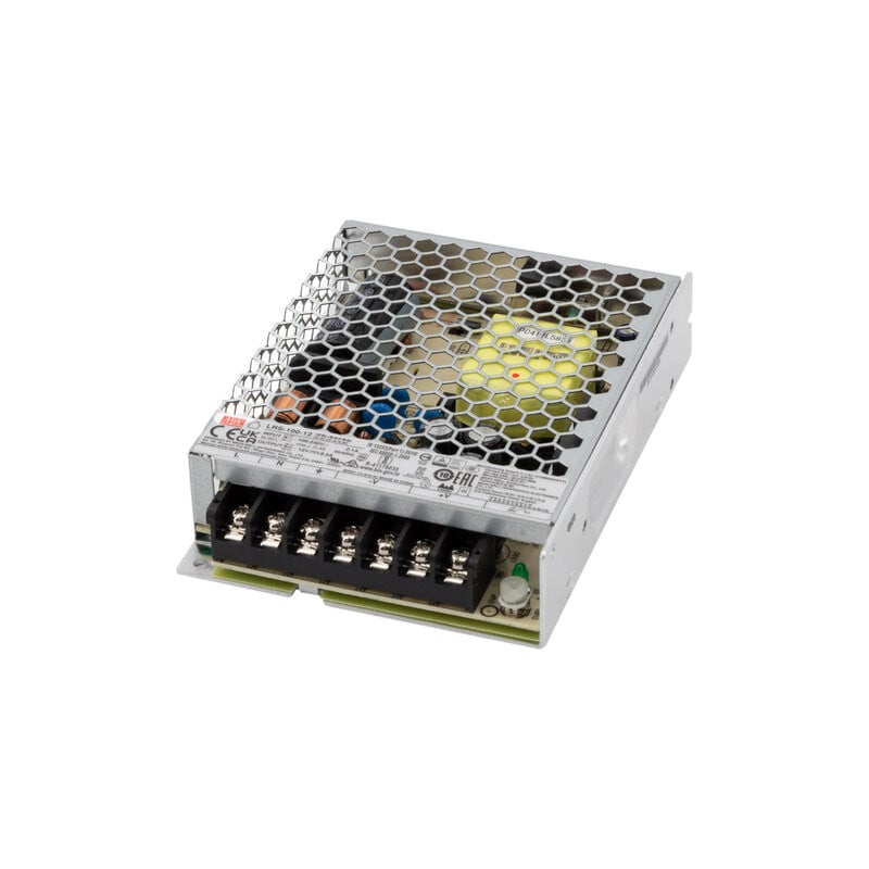 LRS-100-12 - Alim 12VDC 100W 8,5A max - IP20 - 2 s