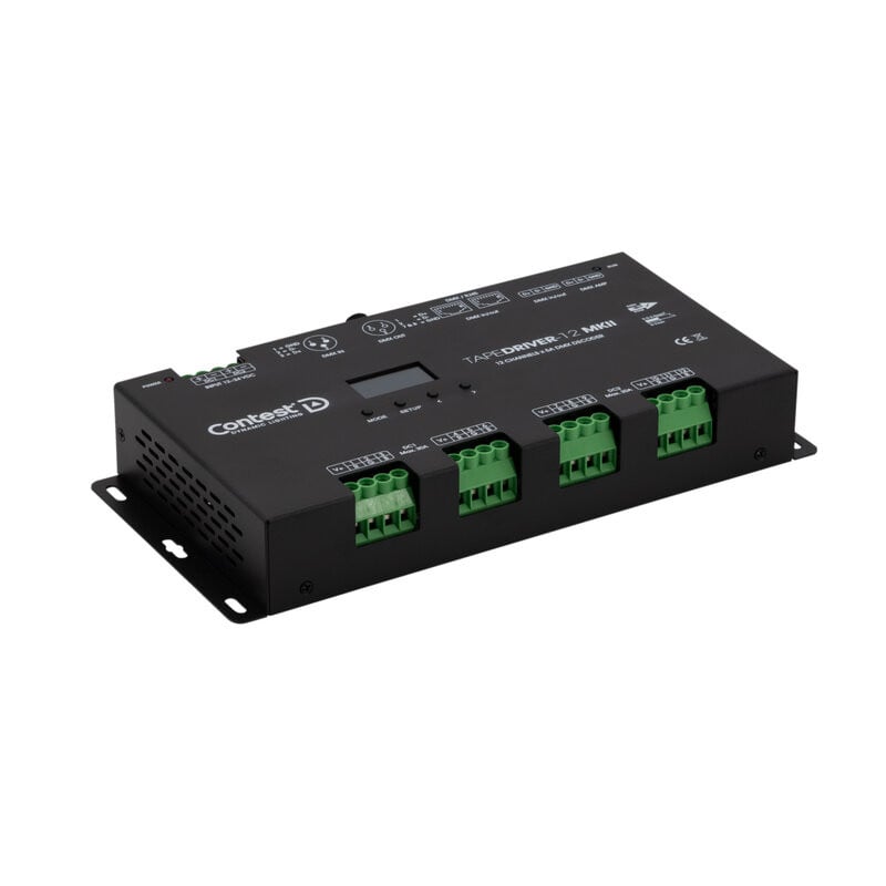 TAPEDRIVER-12 MK2 - Driver DMX 12 canaux PWM out R