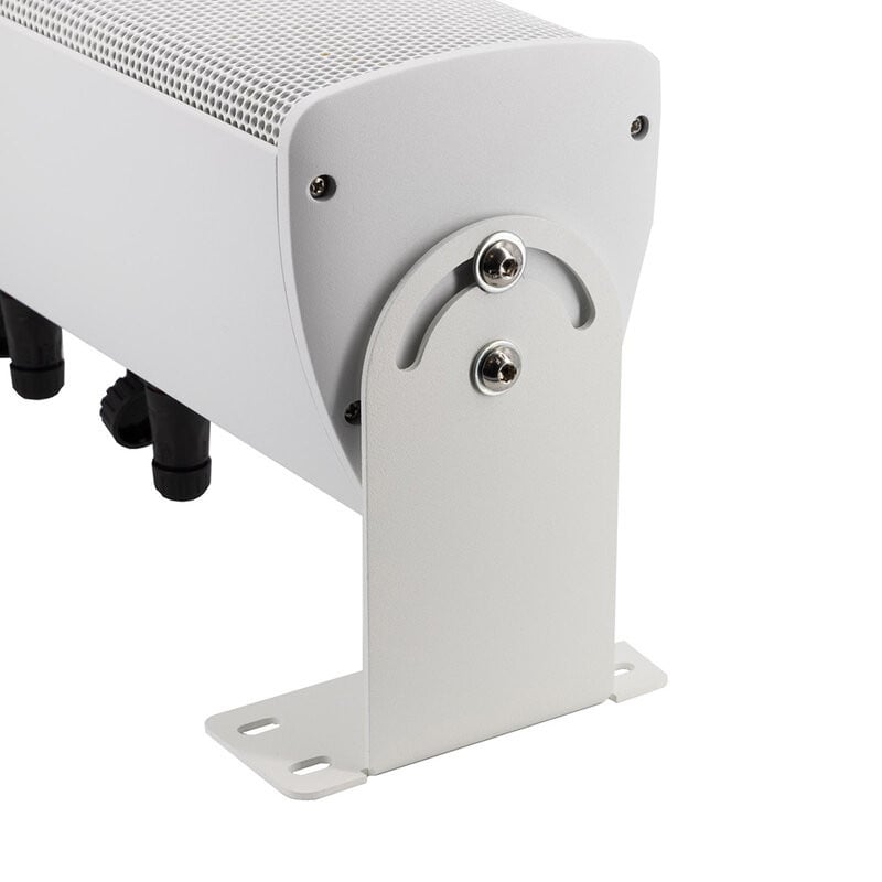 FIXlineW - Wall support for white horizontal colum