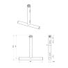 BT-TRUSS T-Drop arm BLK 450x445 