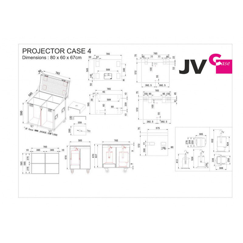 PROJECTOR CASE 4 