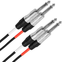 Male mono jack - male mono jack cable, 3 m