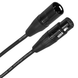 Female XLR 5p - male XLR 5p DMX cable, 15 m