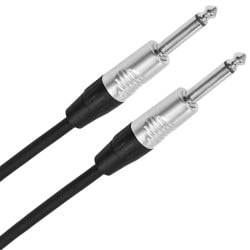 Male mono jack - male mono jack cable, 6 m
