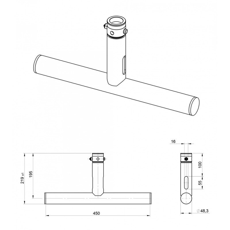 BT-TRUSS T-Drop 450x195