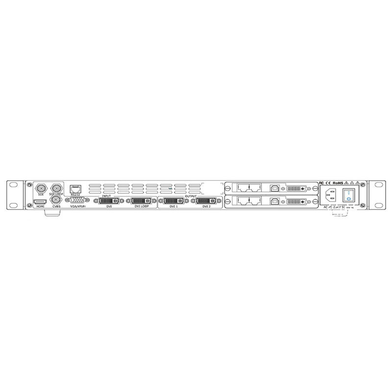 Seamless Professional Scaler and Switcher