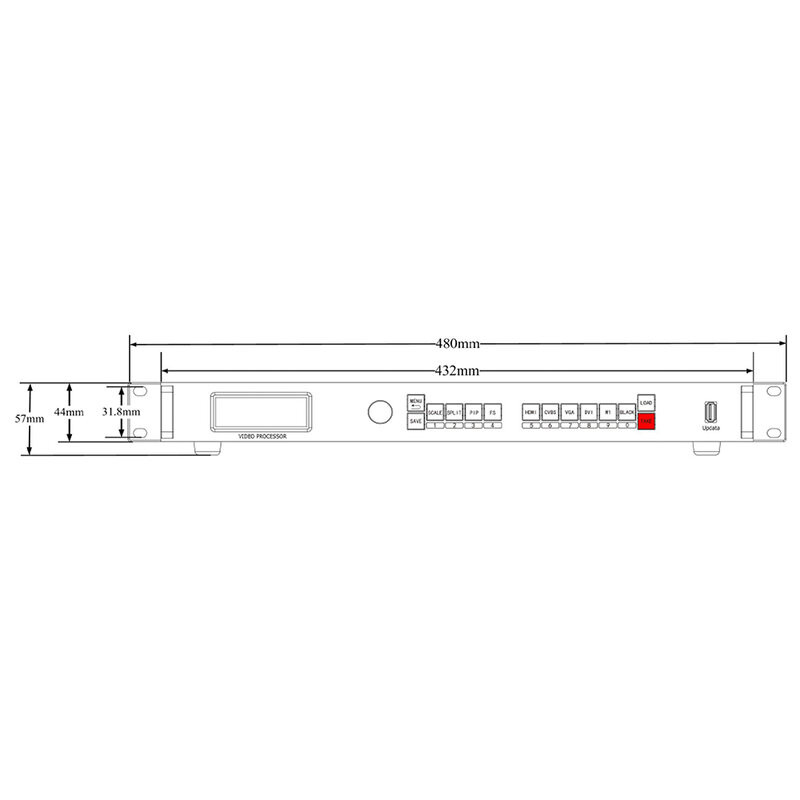 Seamless Professional Scaler and Switcher