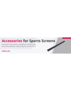 Accessori per schermi sportivi perimetrali