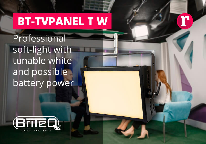 BT-TVPANEL T W - Professional soft-light